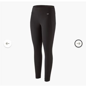 Women’s Patagonia Capilene Midweight Black Baselayer Bottoms/leggings. Small